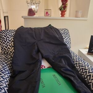 Bottega Veneta Black Men's Ski Ovetsizef Pants With Box